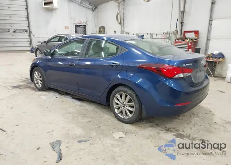 2015 Hyundai Elantra Se z USA, uszkodzony, nr VIN 5NPDH4AE7FH592617